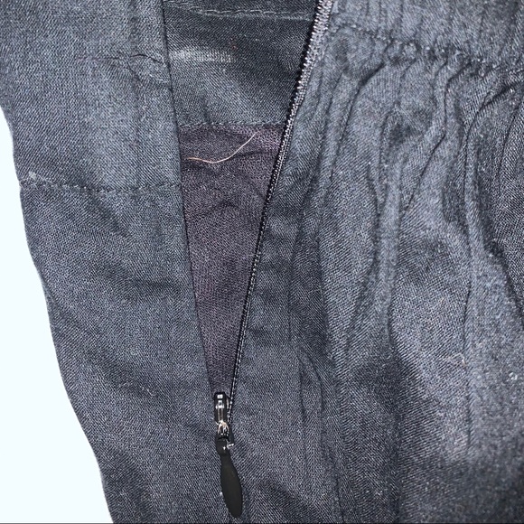 Black Patterned Pants - Picture 3 of 3